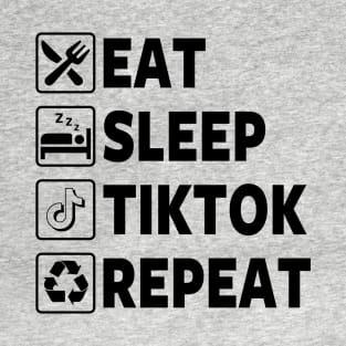 Funny Tiktok Tiktoker Meme T-Shirt